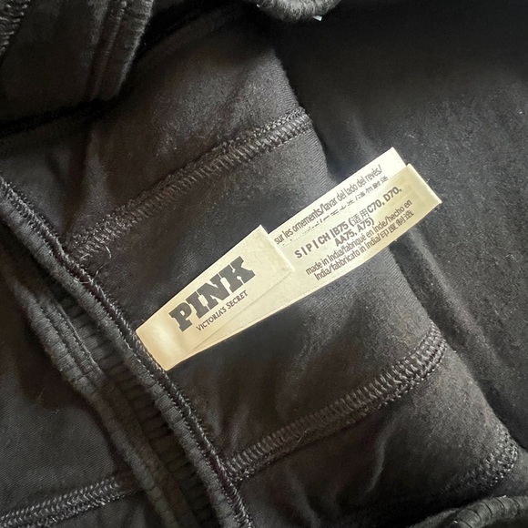 PINK VS Ribbed Corset Crop Tank Bundle Black & Sage Size S - Picture 5 of 7